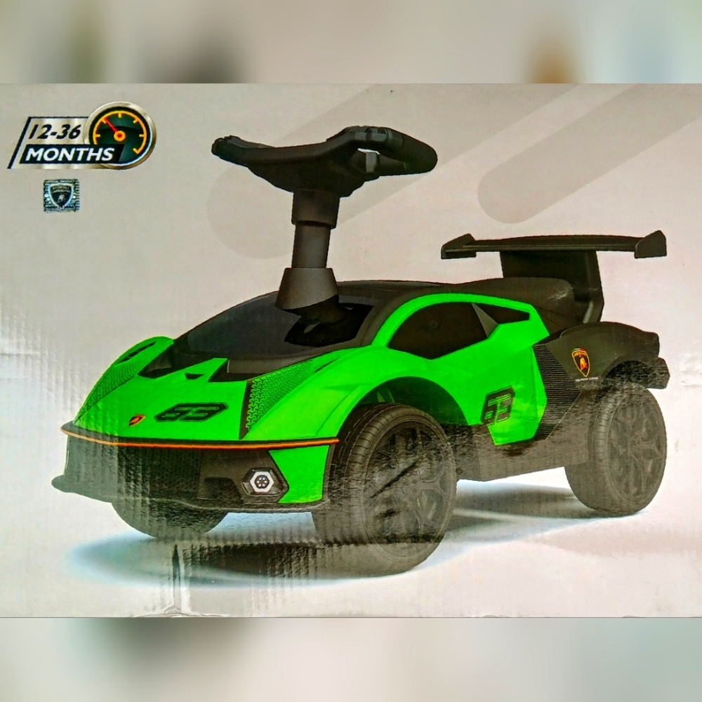 Green Toddler Foot to Floor Lamborghini Essenza SC V12
